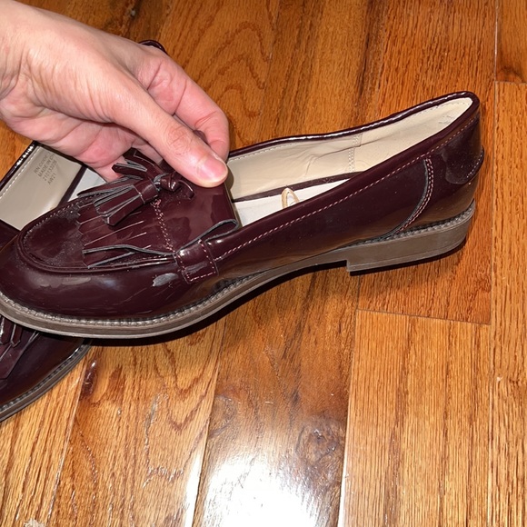 dark red burgundy mocassins - Picture 4 of 9